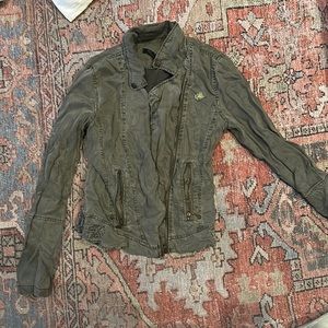 Max Jeans green utility jacket
